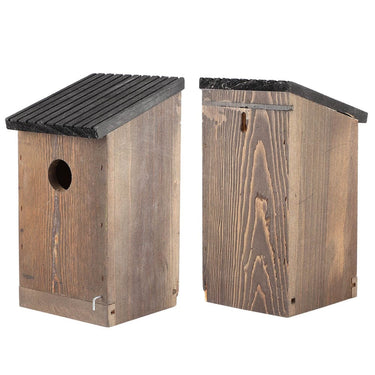 Maison à oiseaux en bois